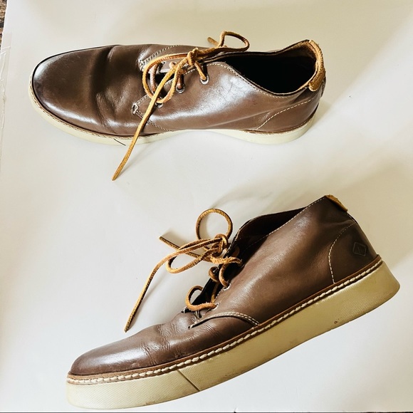 Sperry Leather Brown Chukka Lace Up Boot size 10 main image 5